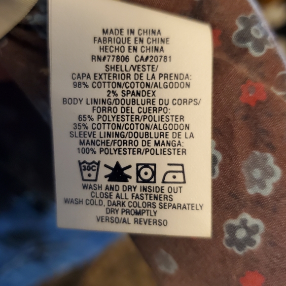 Tommy Hilfiger Denim Jean Jacket Boho Denim Trench vintage size s Rare Find y2k - Picture 12 of 16